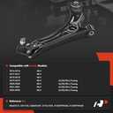 A-Premium Front Right Lower Control Arm, with Ball Joint & Bushing, Compatible with Honda HR-V HRV 2016-2022. Sealed