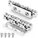 Relaxweex Ground Bar Kit Ground Bus Bar 11 Terminal, No 14-6 Small, 14-1/0 Large Opening(2 Pack)