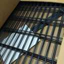 Toolterritary 10 Panels No Dig Garden Fence with Gate, 32 in(H) X24.2 ft(L) Metal Fence Panels, Thickened Rustproof Garden Fencing, Animal Barrier Fence for Dogs, Rabbits, and Patio