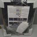 LASOA Acrylic Display Case with RGBW Color Changing LED Light, Clear Display Box for Memoribilia Action Figures, Self-Assembly Dustproof Showcase with Black Base, 15.8x11x11.8inch