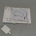 Fitfirst Light Lamp, 10000 Lux Simulated Sunlight, Gift for Women, 3 Color Temperature, 4 Brightness Levels, 15-60min Timer, Touch Control LED Lamp for Indoor with Adapter