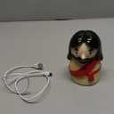 Cute Jesus Night Light, Jesus Gift, Dimmable PVC Christian Lamp, USB Rechargeable Touch Bedside Light, Baptism Favor, Easter & Religious Gifts (3 x 5 Inch)(Red)