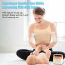 Hands Free Pumping Bra Hands-Free Breast Pump Bra Nursing Bra for Pumping, Holding & Nursing, Beige, Medium