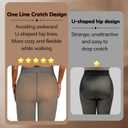 Delcast Plus Size Fleece Lined Tights Women - Fake Translucent Sheer Warm Thermal Pantyhose Leggings for Winter (XXXL)