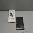 SEVCHY Silicone Stove Gap Covers (2 pack), Oven Gap Filler, Heat Resistant Stove Gap Filler, Seal Gap between Stovetop and Counter, Easy Clean (21 inch, Black)