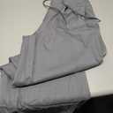 Cicy Bell Womens Wide Leg Dress Pants Elastic High Waist Pleated Work Pants Business Casual Trousers Grey Size Large