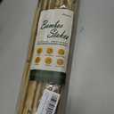 Cambaverd Bamboo Sticks for Plants 2 Feet Bamboo Stakes for Indoor Gardening Plant Stakes Supports Potted Plants Mini Trees Garden Stakes - Pack of 30 Bamboo Poles