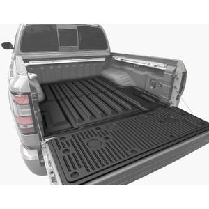 AOMSAZTO Truck Mat Compatible with Nissan Frontier 2022 2023 2024 2025 Truck Bed Mat Tailgate Liner Replacement for 2025 Frontier Accessories (5FT Bed Mat+ Circle Style Tailgate Mat)