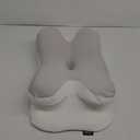 Osteo Enjoy Pain Relief Sleeping Cervical Neck Pillow, Ergonomic Contour Zoned Fits Side Sleeper, Non-Temperature Affected Memory Foam Pillows, Q-max Cooling Pillow Support Back Stomach Sleepers (Dark Gray)