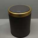 Automatic Bathroom Trash Cans Touchless, 3.7 Gallon Modern Motion Sensor Trash Can with Lid,Diaper Trash Bin,Plastic Smart Garbage Can Suitable for Toilet, Bedroom, Office, Kitchen -Dark Gray