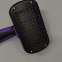 Swihauk Self Cleaning Slicker Brush for Dogs & Cats, Skin Friendly Pet Grooming for Shedding, Deshedding, and Hair Removal - Puppy Brush for Long Haired Pets, Pet Supplies, Purple