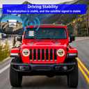 Starlink Mini Car Window Mount - Alloy Steel Mounting Kit for Windows and Sunroof, Ensures Stable Satellite Signal While Driving