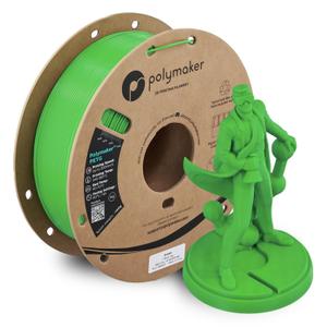 Polymaker PETG Green 3D Printer Filament 1.75mm 1kg, High Speed PETG up to 300mm/s, High Strength New Formula, Excellent Layer Adhesion, Warp Free, Compatible with Most 3D Printers