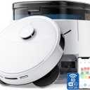 Lefant M3 Robot Vacuum, Auto Mop Washing, 12000Pa Suction, Self-Emptying & Refilling, 9mm Mop Lifting, 200RPM Spinning Mops, Smart Obstacle Avoidance, White