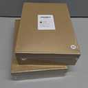 2 x High Neck Longline Sports Bras for Women with Built in Bra Pads U Back Yoga Sports Bra Push up Workout Crop Tank Tops (White, M)