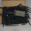 Christmas Tree Lights Outdoor, 205Ft 600 LED Twinkle Fairy Lights String Lights with 8 Light Modes for Christmas LED Garland Wreath Wedding Indoor Holiday Decorations with Dark Green Wire, Warm White