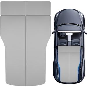 Gonex Memory Foam Mattress for Tesla Model Y 3, 2.6" High Density Soft Car Camping Mattress, Foldable with Soft Washable Cover & Storage Bag, Fits Frunk Trunk, Portable for Road Trips, 75" x 44.5"