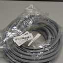 T Rubber Trim Molding, Fit 3/4 inch Edge, Shelf Edging Banding, Center Barb Tee Moulding for Tables, Floor Transition Strip, Machines Decorative, Gray, 20FT