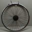 Hiland 26" 27.5" 29" x 1.75" Alloy Bike Rim for 1.75 to 2.215 Inch Tire, Front & Back MTB Wheelset for Dis Brake with 7 Speed Freewheel, Bolt On Axle, Bicycle Accessories for Adult Bikes