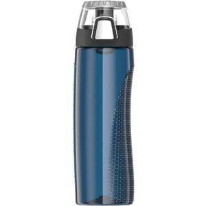 THERMOS Hydration Bottle with Meter, Midnight Blue, 24 Ounce