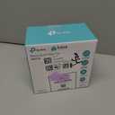 Kasa 2K+ Indoor Pan/Tilt Wired Security Camera - Works as a Baby Monitor & Pet Camera, Motion Detection & Tracking, 2-Way Audio, Night Vision, Subscription-Free Local Storage or Optional Cloud, KC410S (White)