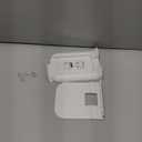 WALI Outlet Shelf Wall Holder, Bathroom Shelf up to 10lbs Standard Vertical Duplex Wall Organizer for Smart Home Decor Space Saving Power Tools, Toothbrush (OLS001-W), 1 Pack, White