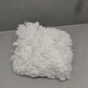 Small Bathroom Rugs 17x24 Non Slip White Fluffy Bath Mat for Bathroom Floor Machine Washable Plush Luxury Bath Rug for Tub Soft Shaggy Absorbent Shower Mat