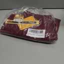 Hybrid & Company Women's Ultra Stretch Perfectly Shaping Mid Rise Skinny Bermuda Shorts with Pockets (Red, M)