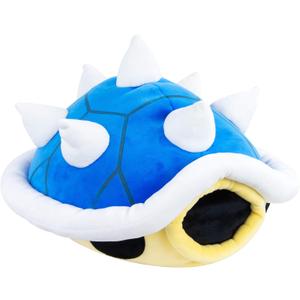 Club Mocchi Mocchi Mario Kart Plushies - Spiny Shell Plushie - Squishy Mario Toys - Collectible Figures and Cute Stuffed Animals - Holiday Gifts and Stocking Stuffers - 15 Inch