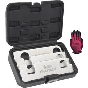 Camshaft Retaining Aligning Tool Kit, Compatible with GM Opel Saab Cadillac Buick Chevrolet 2.8L 3.0L 3.6L Engine, Replace EN-48383 EN-46105 (silvery)