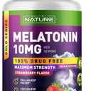 Built by Nature Melatonin 10 mg Melatonin Sleep Gummies Alternative for Adults - Extra Strength Drug Free Sleeping Support Strawberry Flavor Sleep Aid, Naturally Flavored 360 Chewable Tablets BB Jun 22 2028
