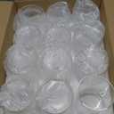 4 Inch Small Glass Cylinder Vases for Centerpieces | 12pcs Clear Flower Vase for Wedding Decorations, Floating Candle Vases in Bulk, Hurricane Candle Holders for Table, Home Dcor