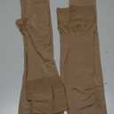 Aaronano 2 Pairs Women's Shiny Pantyhose Plus Size Oil Sheer Tights High Waist Shimmer Stockings (3X-Large-4X-Large, Brown)