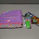 Eiflow Hanging Diamond Art Kit Purple Flower, DIY Acrylic Diamonds Painting Board Kit for Adults, Gem Art Pendant Ornament Flower