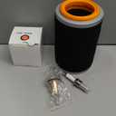 Air Filter & Guide Cage Cap Oil Filter Kit For Yamaha Grizzly 350 400 450 Bruin 350 Kodiak 400 450 Wolverine 350 450 5UH-E4458-00-00