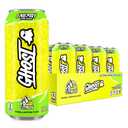 GHOST Energy Drink - 12-Pack, Citrus, 16oz Cans - Energy & Focus & No Artificial Colors - 200mg of Natural Caffeine, L-Carnitine & Taurine - Gluten-Free & Vegan (EXP 09/23/26)