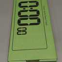 XREXS Large Digital Wall Clock, Electronic Alarm Clocks for Bedroom, Count Up & Down Timer, Battery Operated 14.17 Inch Large LCD Screen with Time/Date/Temperature Display