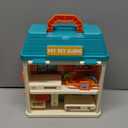 Lehoo Castle Veterinarian Playset for Kids, Pet Vet Toys Doctor Kit for Toddlers 3-5, Critter Clinic Toy with Keys, Pet Care Playset Hospital, Pretend Play Toy for Toddlers 1-3