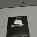 ASAPDOS for Samsung Galaxy Z Fold 6 Wallet Case with S Pen Holder,PU Leather Strap Wristlet Flip Case with Magnetic Closure[S-Pen Fully Compatible],Card Holder[RFID Blocking] and Kickstand Blue