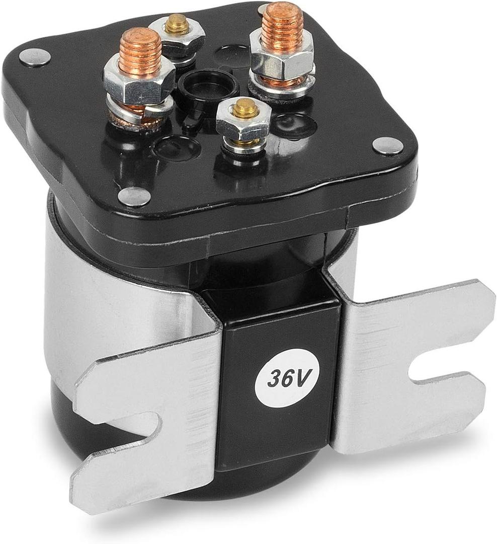 RANSOTO 36V 4 terminal Solenoid Compatible with 1989 - UP EZGO, Club Car DS, Columbia, Yamaha Electric G4 G8 G9 G11 G16 Golf Cart Replaces 20468G1