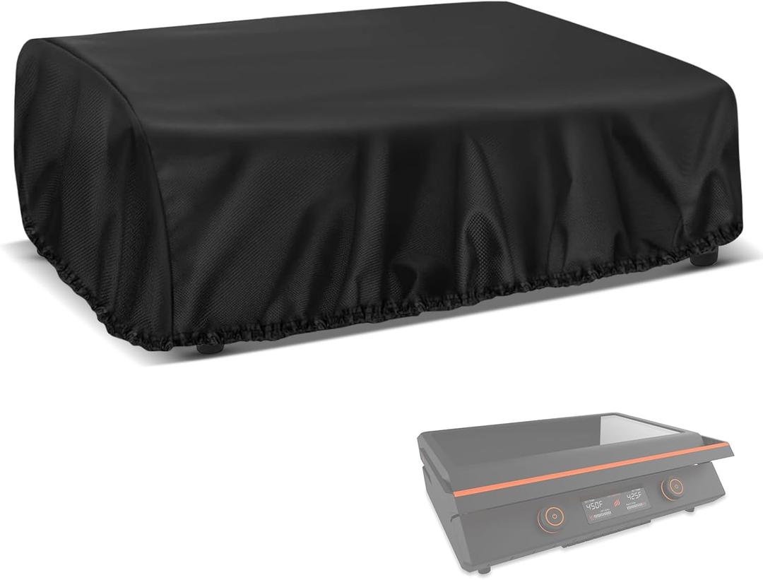 Grill Cover for Blackstone E-Series 22 Inch Electric Griddle 8001, Waterproof Table Top BBQ Grill Cover for 22-Inch Blackstone, Heavy Duty Tabletop Griddle Accessories - 25" L×21" W×7" H