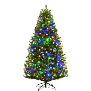 5 ft. Pre-Lit Artificial Christmas Tree with 150 LED Lights