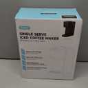 Single Serve Coffee Maker for K Cup, Ground and Tea Leaves, Hot and Iced Coffee Machines with Bold Setting, 6 to 16 Oz Brew Sizes, Compact for Small Spaces, Black (2.0 Version)