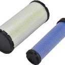 46489 46490 Air Filter Compatible with P822768 P822769 R1401-42270 R1401-42280 AF25553 AF25554