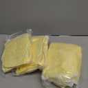 30 Count Heavy Duty Duster Refills for Swiffer, Multisurface 360 Larger Size Dusters with 4X Microfibers, Unscented Disposable Dusters for Cleaning Home, Blinds, Fans, Corners (Only Duster) (Yellow)