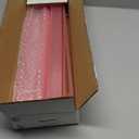 Mahjong Racks with Pushers 4PCS Set Majiang Tile Holder Acrylic Mahjong Racks Accessories and Gifts (Glitter Pink)