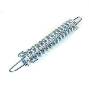 6 Pcs Tension Spring, High Tensile Electric Fence Spring Maintaining Tension, Heavy-Duty Electro-Galvanized for Agricultural Fencing, Silver