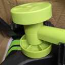 4-in-1 Electric Small Lawn Mower with Detachable Wheeled Base, 3 Position Cutting Height, Cordless Mini Push Mower Battery Powered for Garden/Yard/Farm, Gardening Gifts for Parents, Seniors, Women