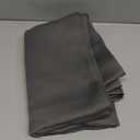 Blackout Curtains Dark Gray 1 Panel 2 x 6 Ft (Rings or Any Accessories Are Not Included)