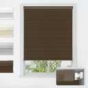 LazBlinds No Drill Cordless Cellular Shades, 43" W x 48" H, Dark Coffee
Blackout Fabric Protects Privacy, With Thermal Insulation & Noise Reduction, Safe Cordless Design for Kids & Pets